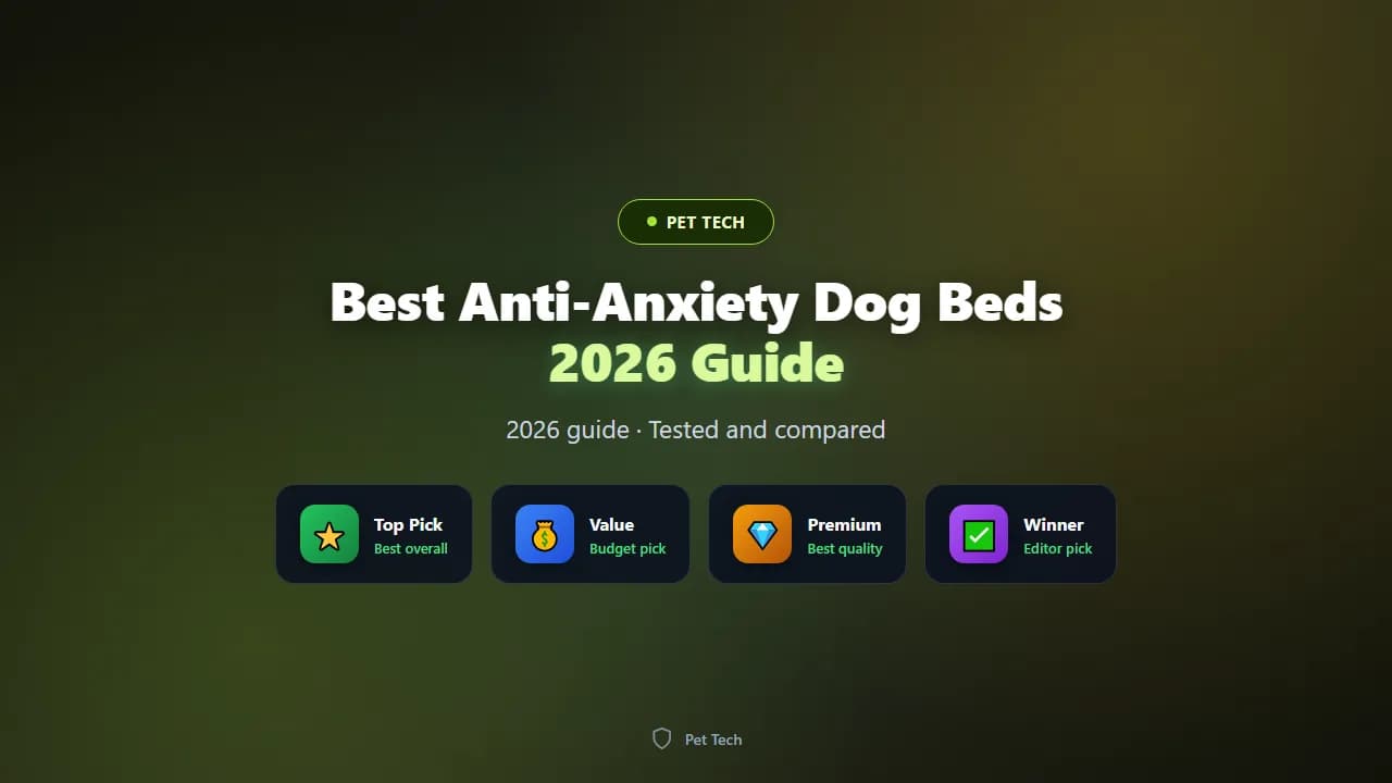 Best Anti-Anxiety Dog Beds and Wraps of 2026