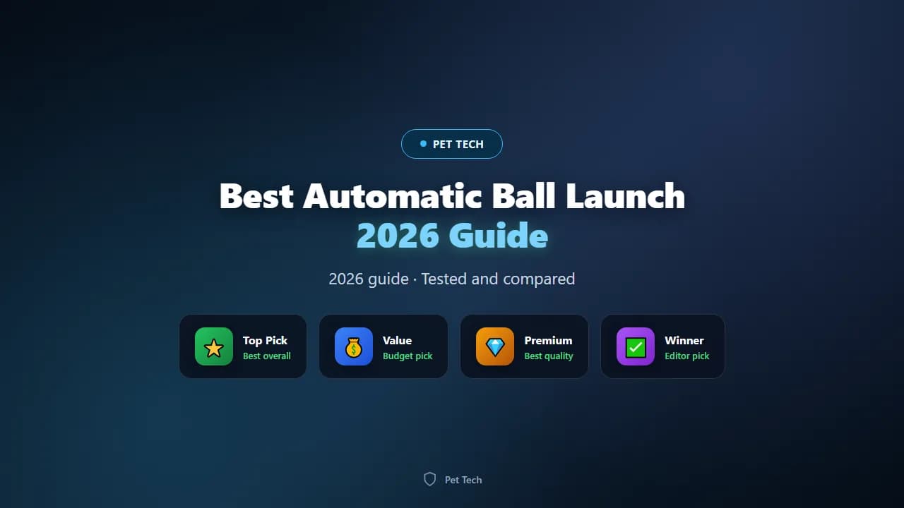 Best Automatic Ball Launchers for Dogs of 2026