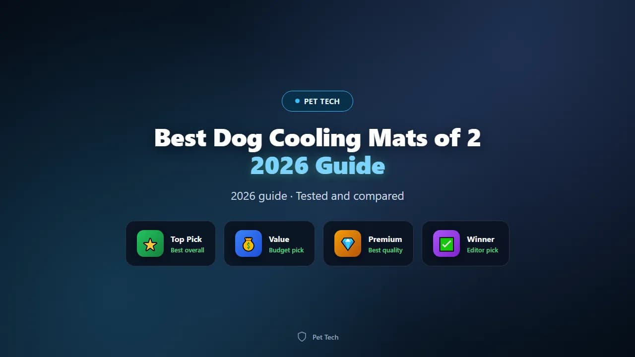 Best Dog Cooling Mats for Hot Summers