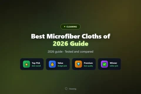 Best Microfiber Cloths of 2026 (Bulk Packs That Last)